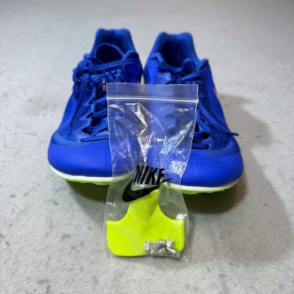 Nike Zoom Rival Multi Track Spikes Mens Blue Orange DC8749-400 NWOT SZ 9.5